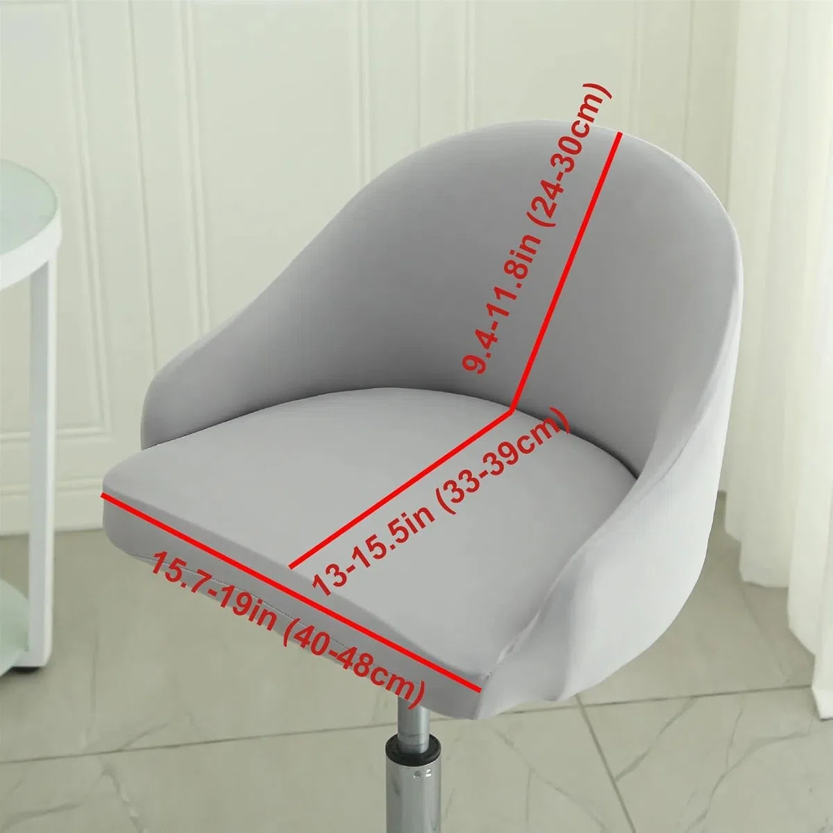Funda de Taburete de Bar con Respaldo Elástica Pack 4/2/1, Funda para Silla de Comedor Elástica Fundas para Taburetes de Cocina para Taburetes Altos para Bar, Casa, CafeteríA o Fiesta(H20,2PCS)