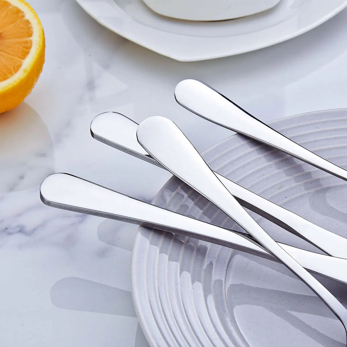 Juego de 36 cucharillas postre PionStar – Acero inoxidable, aptas para lavavajillas – Cucharillas de café, cucharas de postre y más (14 cm / 5,5 pulgadas) – Ideal para hogar, cocina o restaurante