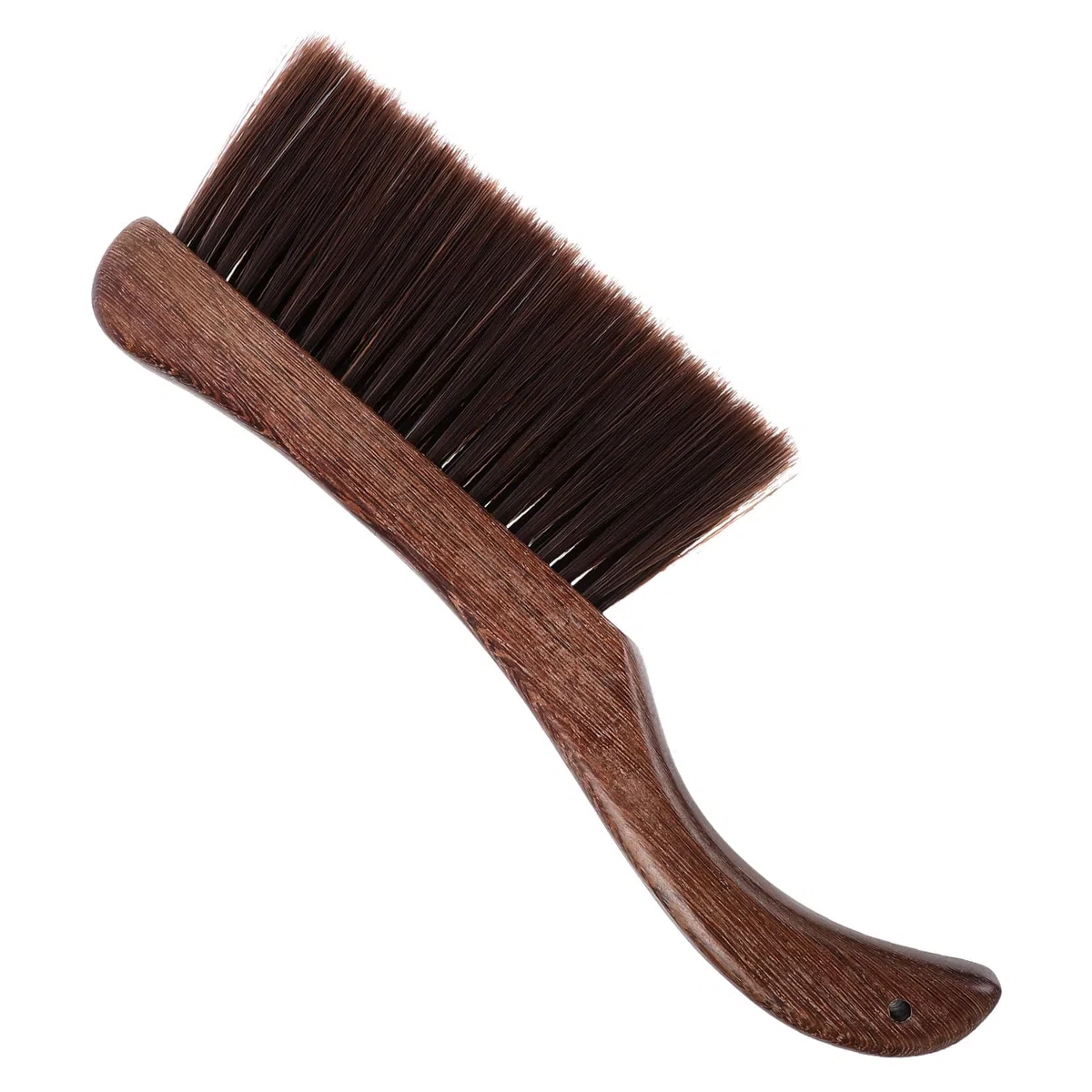 Cepillo de Limpieza de Madera con Cerdas Suaves de Pelo de Caballo Mango Ergonómico para Polvo y Suciedad Hogar y Muebles Multiusos para Limpieza Profunda Grietas y Superficies