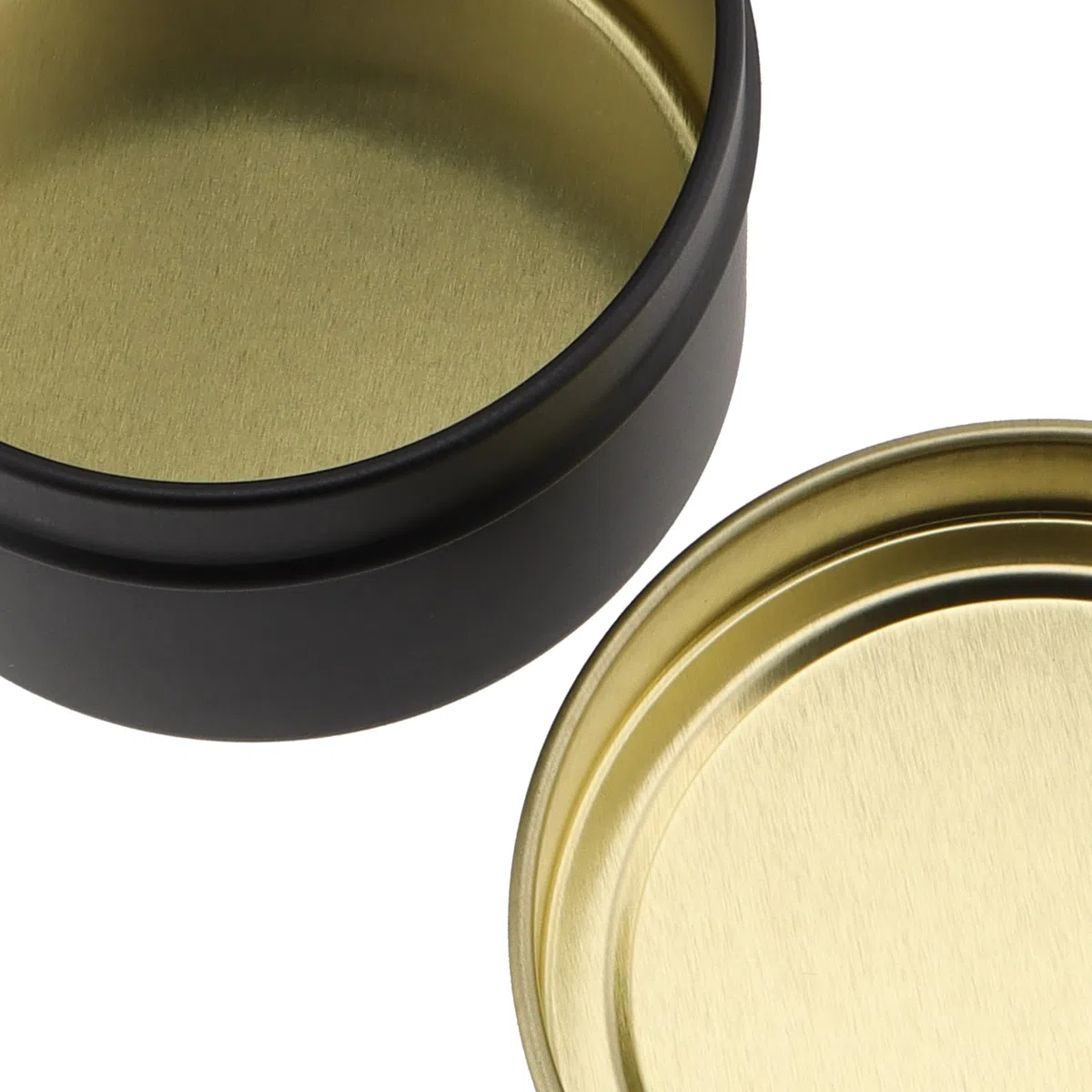 18 Unidades de Latas para Hacer Velas, Tarros Redondos de Metal con Tapa, Recipientes Vacíos para Manualidades, Joyas, Cosméticos