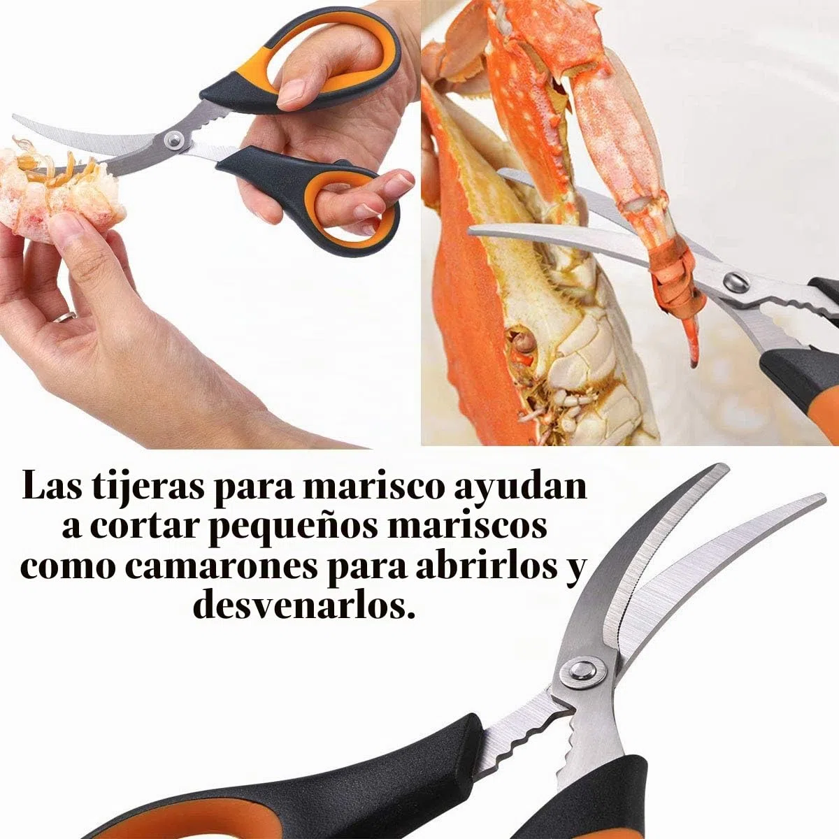 Artcome Juego de herramientas de marisco: 2 galletas de cangrejo, 2 peladoras de langosta, 2 tenedores de mariscos, 2 tenedores anchos de cangrejo, 1 tijeras de mariscos y 1 bolsa de almacenamiento
