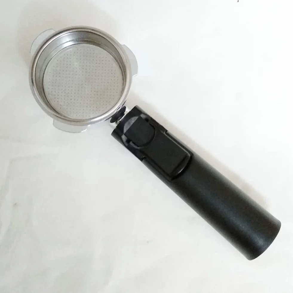 Filtros Reutilizables de Café Sin Fondo de 51 Mm Portafiltro para Soporte 60 Mm 15-20 Bar para Piezas de Cafetera Espresso