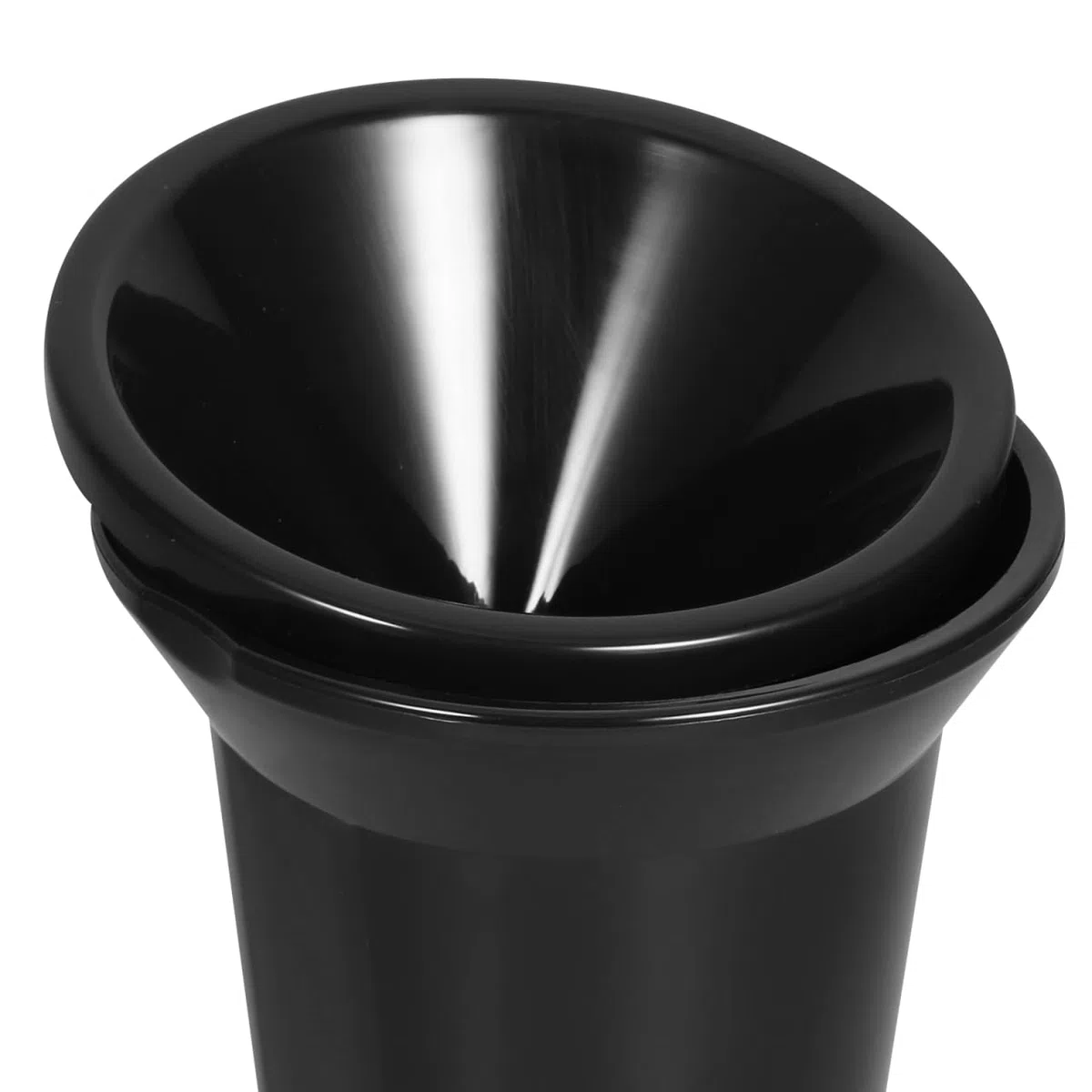 Barril para Hielo Negro Multifuncional Cubitera Compacta para Escupidera Cata De Vino En Casa Bares Y Restaurantes