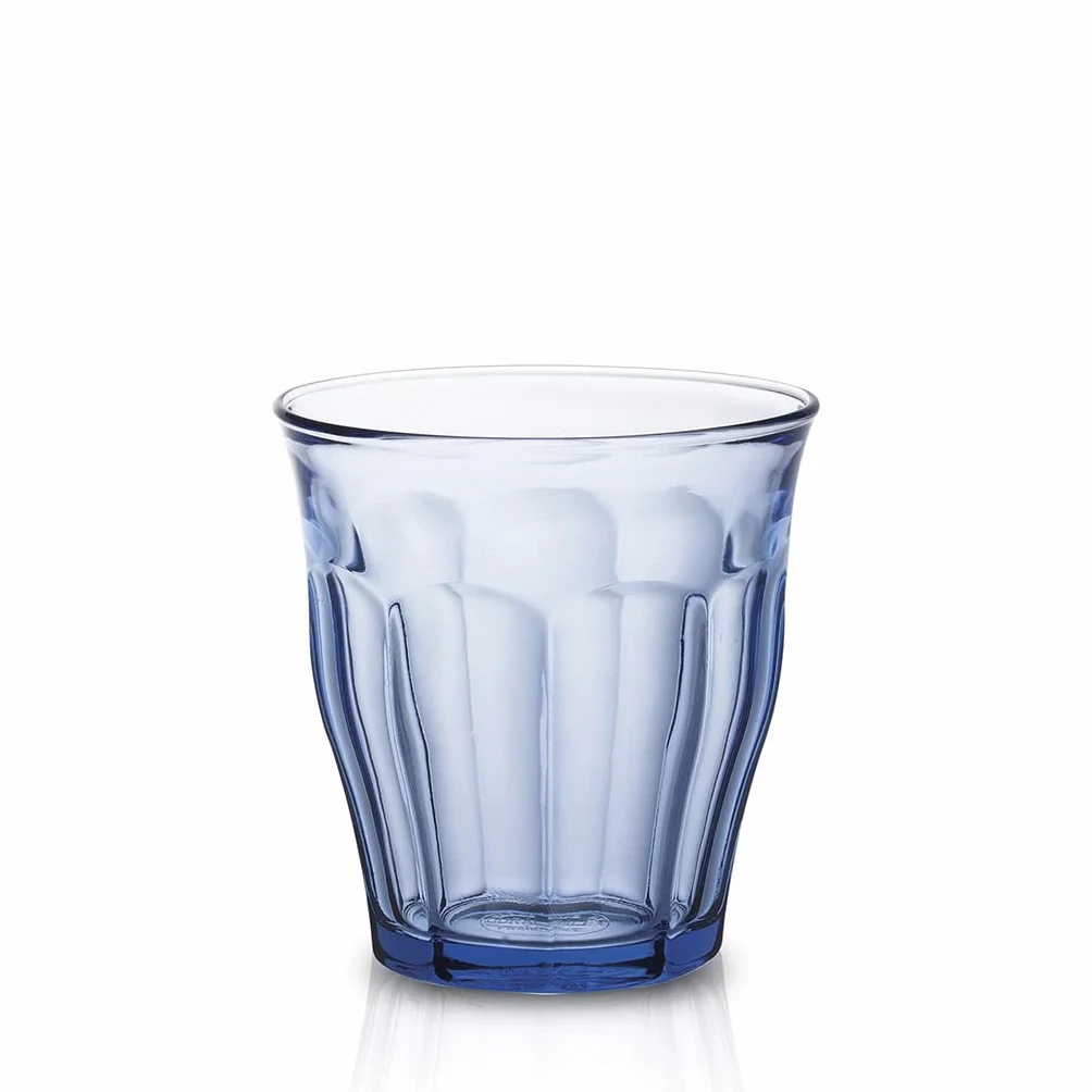 Duralex 1027BB06/6 Vasos Picardie Azul 25 cl, Pack de 6, Cristal