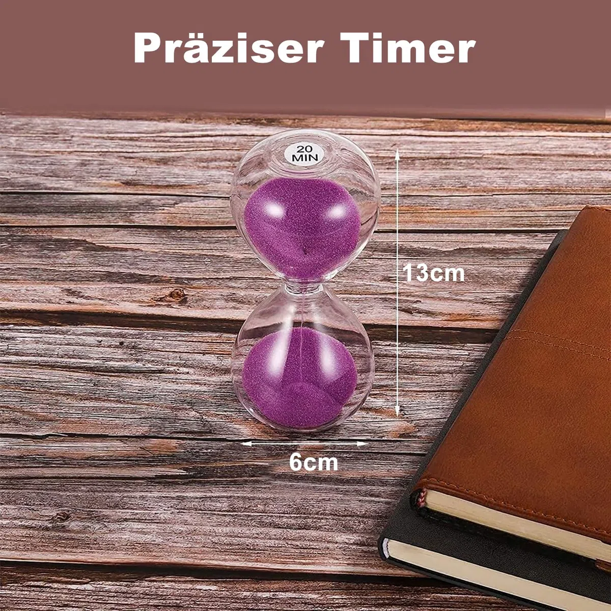 SuLiao Reloj de arena de 60 minutos, temporizador dorado de 1 hora, gran cristal, reloj de arena grande para niños, hogar y escritorio, decoración de oficina