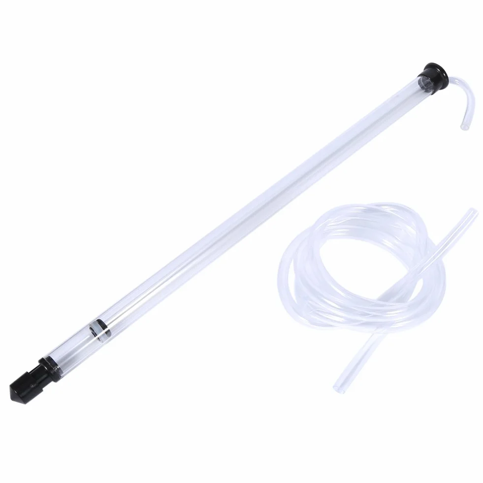 Mini Auto-Siphon, Auto Siphon Racking Bastón para cerveza, vino, cubo, botella de garrafón con tubo de plástico