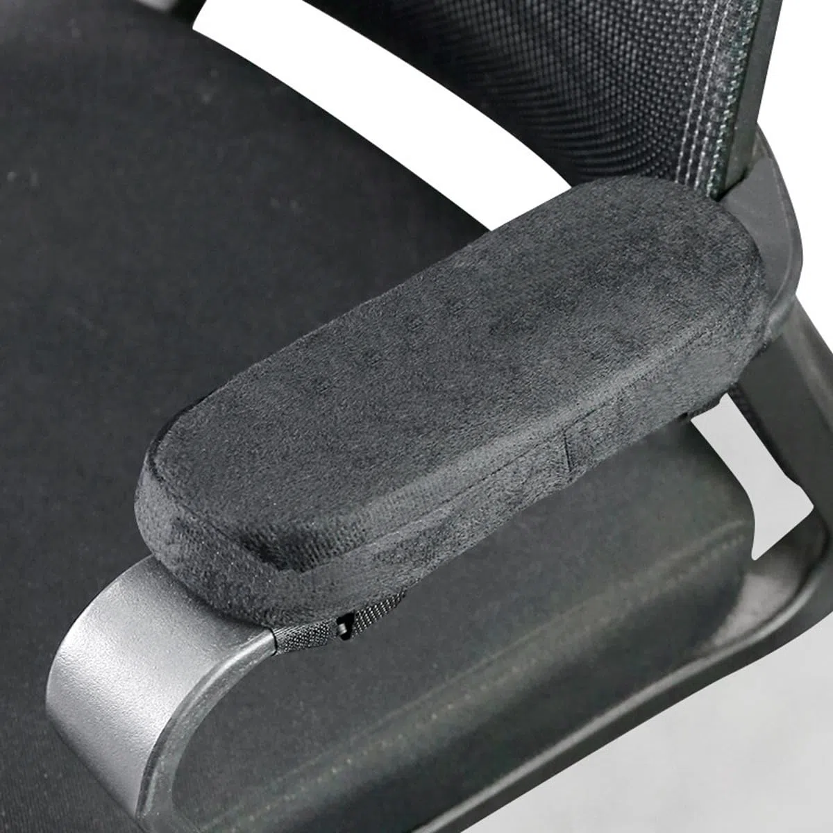 zalalti 2 Piezas Reposabrazos De Silla Almohadillas De Reposabrazos Almohadillas De Reposabrazos De Espuma Ergonomica Fundas De Soporte Antideslizantes Sillas De Ruedas Sillas De Oficina Negro