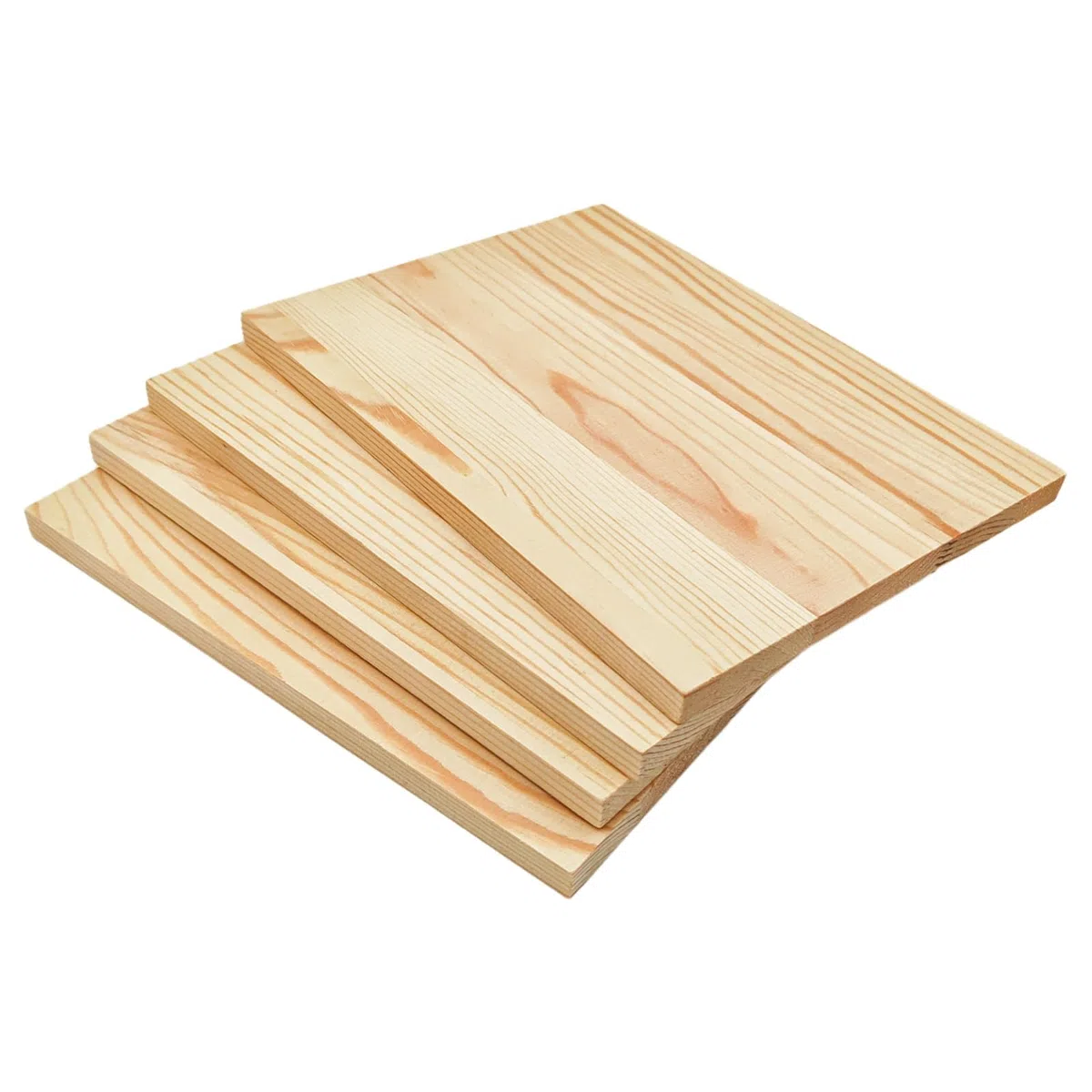 4 tablas rectangulares de madera sin pintar para manualidades, 20 x 15 x 1 cm, en blanco, para tallar, pintar y quemar