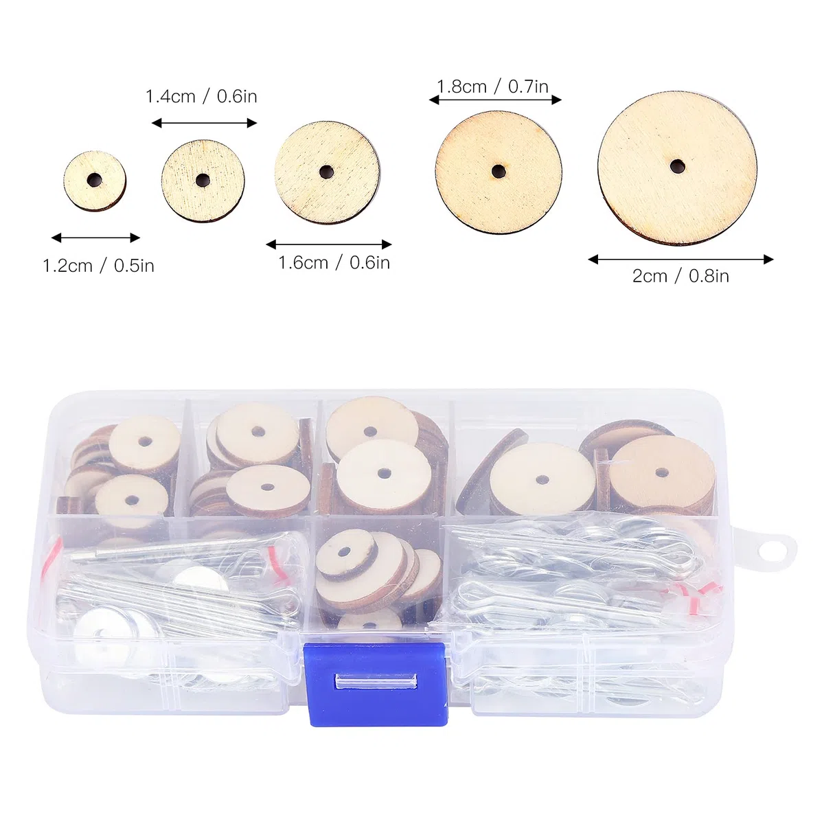 50 Juego de Articulaciones para Muñecas, Articulaciones para Animales, Accesorios de Juguetes DIY Craft, Articulaciones Móviles para Muñecas para Osos de Peluche y Animales de Peluche