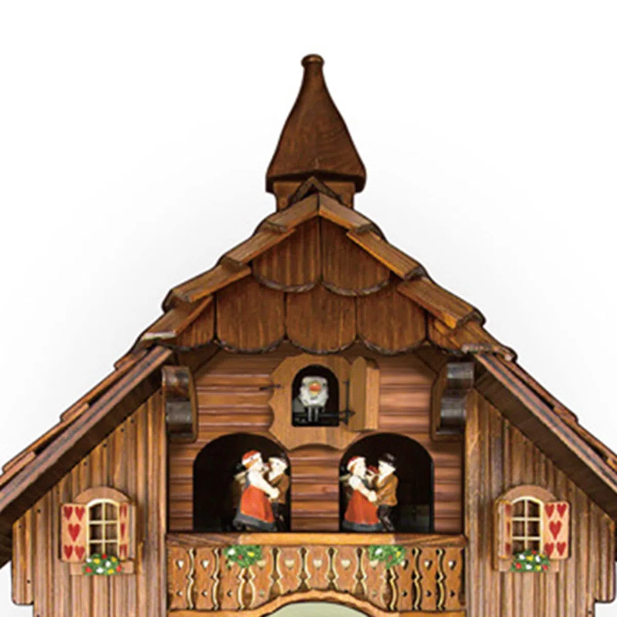 Reloj de cuco de madera con péndulo, decoración para el hogar, cafetería, restaurante, hotel