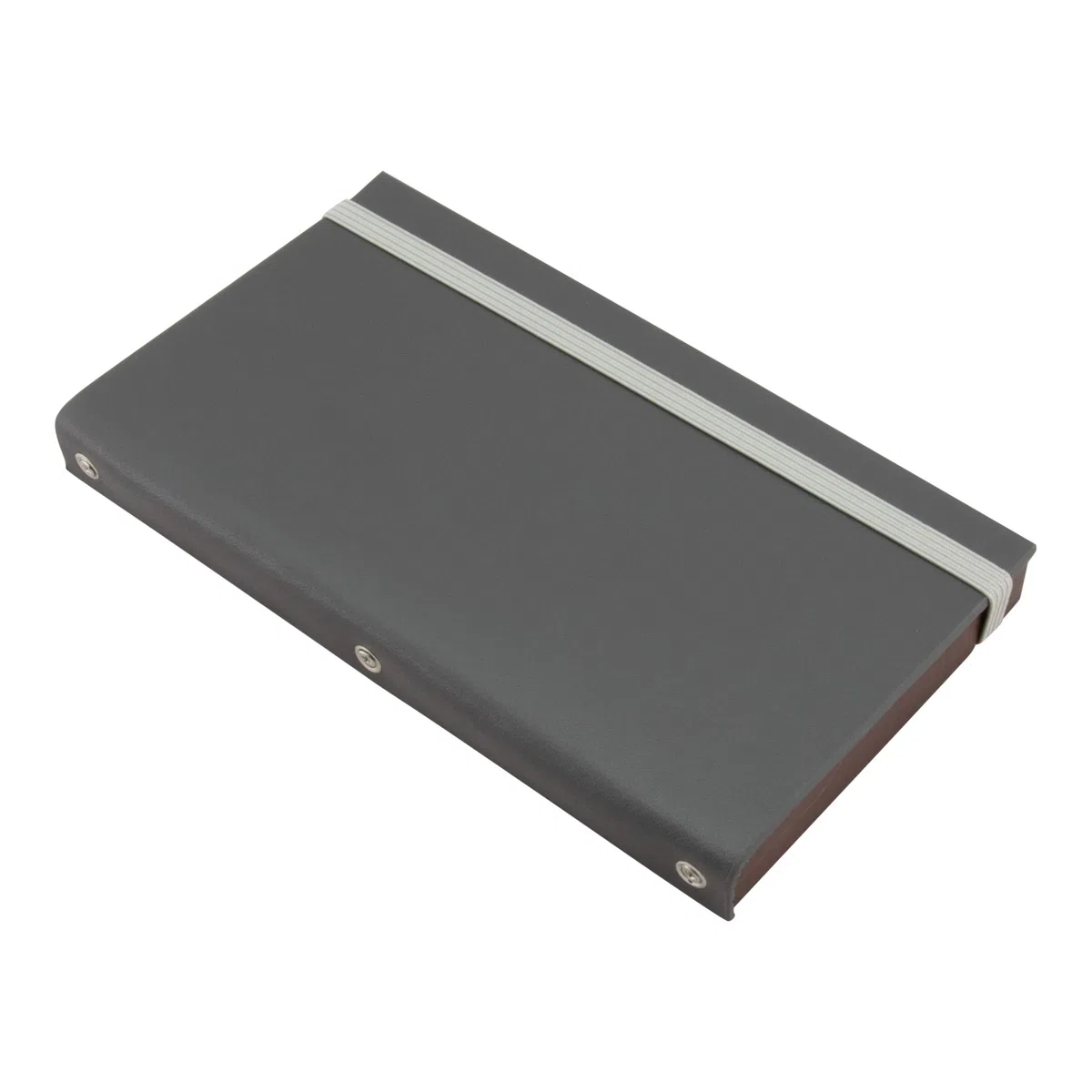 SECURIT Leather Range Bill Presentador 17,9 x 10 cm, Madera, Gris, 17.9 x 10 x 1.8 cm