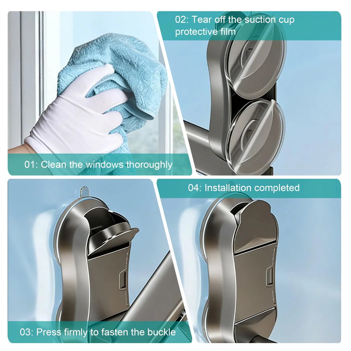 PORFOYO Tendedero Pared Plegable Extensible con Ventosa: Hanger De Lavandería Retráctil, Ahorra Espacio, Taza De Succión, Perchero para Secar Ropa para Calcetines, Ropa Interior Y Toallas