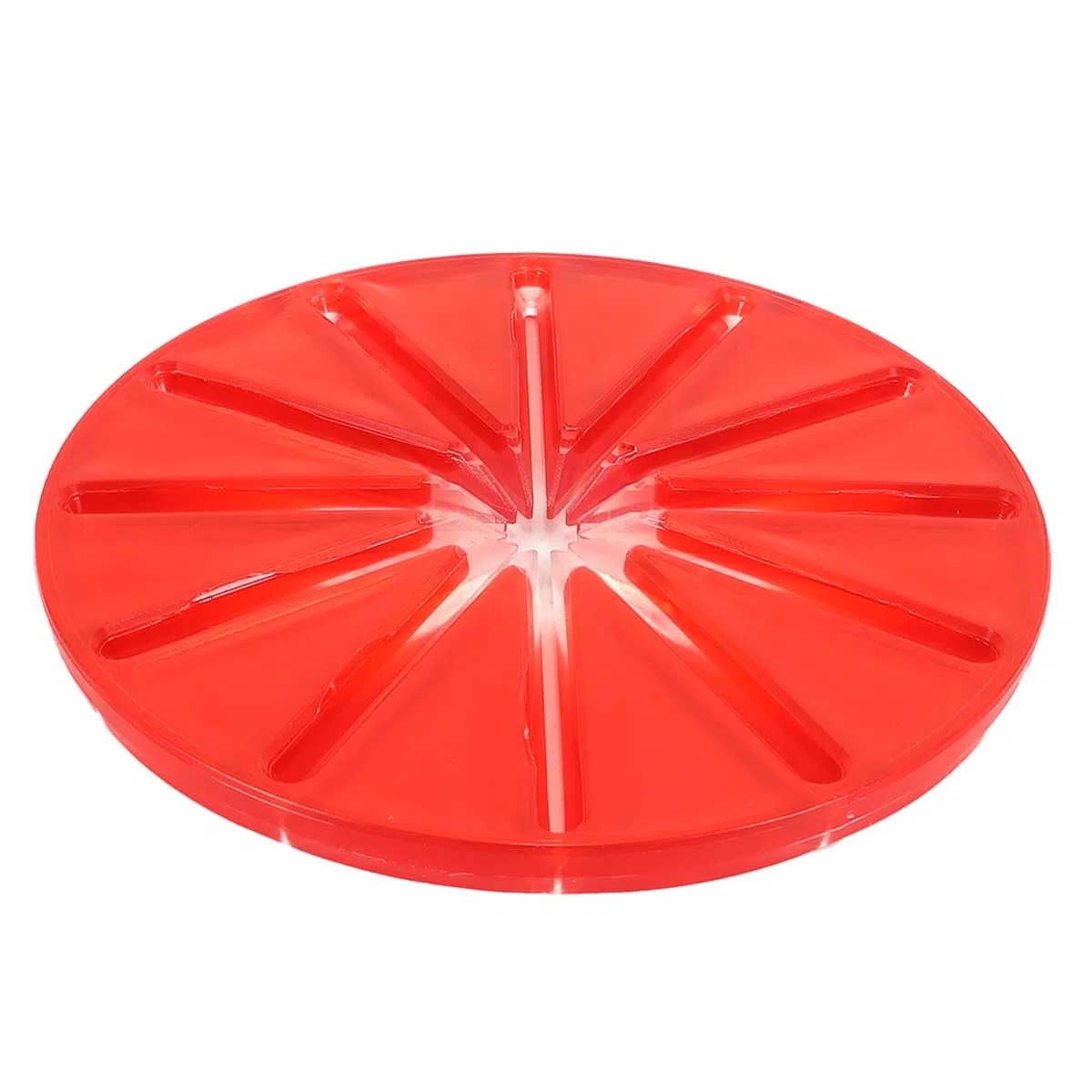 Escobilla protectora redonda para batidora de pie, protector contra salpicaduras de 6 alambres para batidoras de cabezal inclinable de 4,5 qt y 5 qt (rojo, 14 cm)