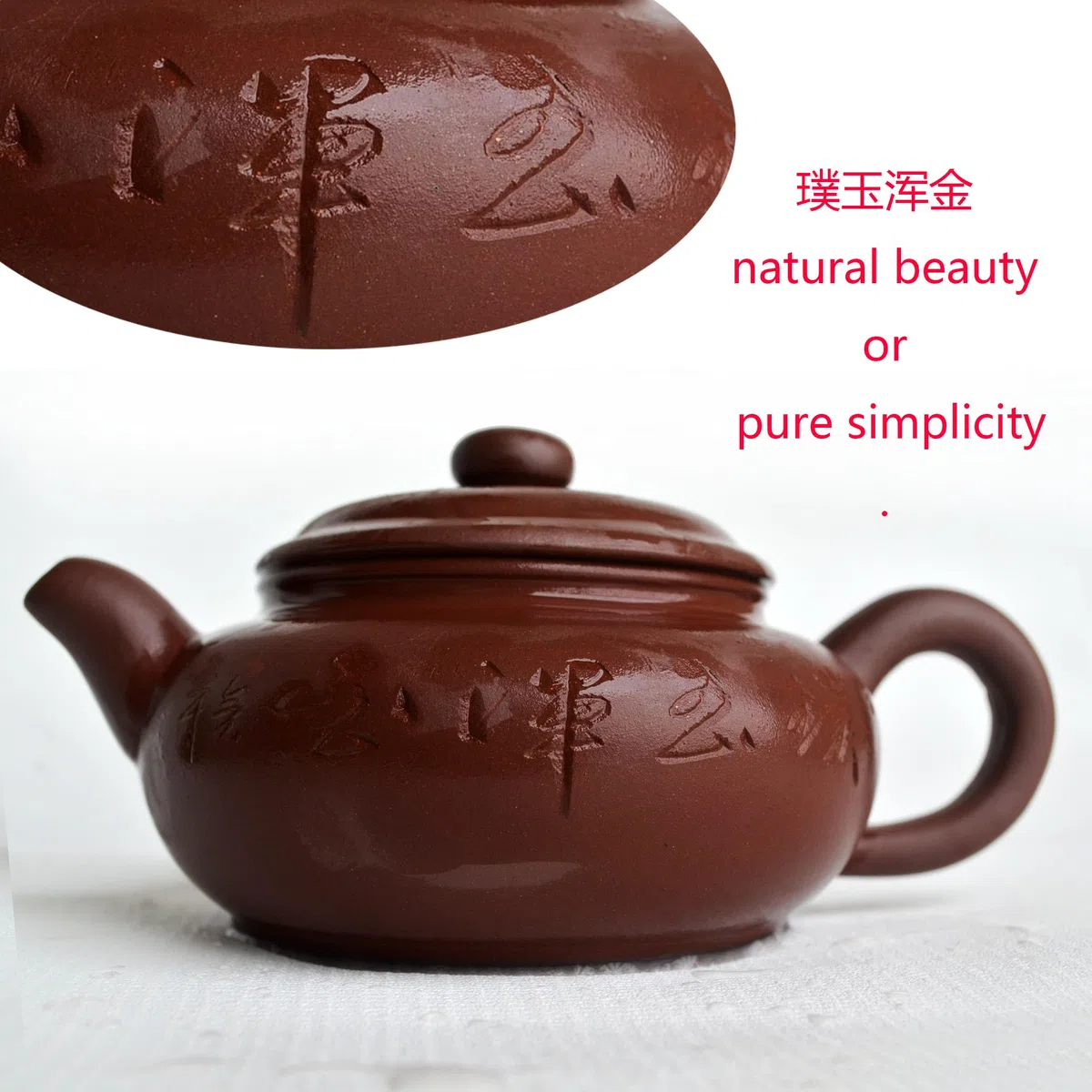 Tetera china de 7 onzas de arcilla Yi Xing Zisha Gongfu Tetera Archaize Fanggu