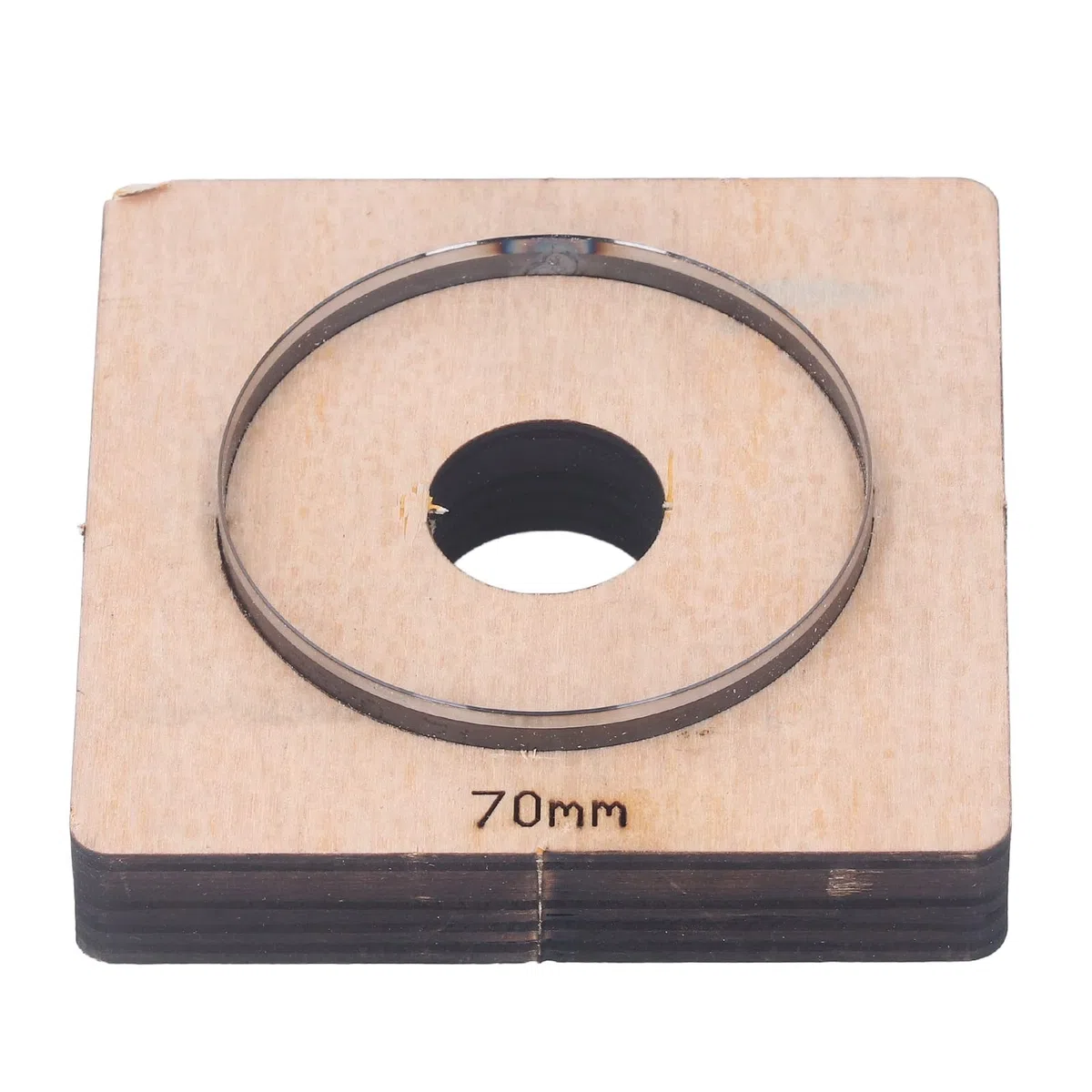 Tissting Troqueles De Corte Circular De 70mm - Herramienta De Estampado Para Cuero, Cartón, Caucho Y Más, Ideal Para Manualidades Y Decoraciones De Bricolaje