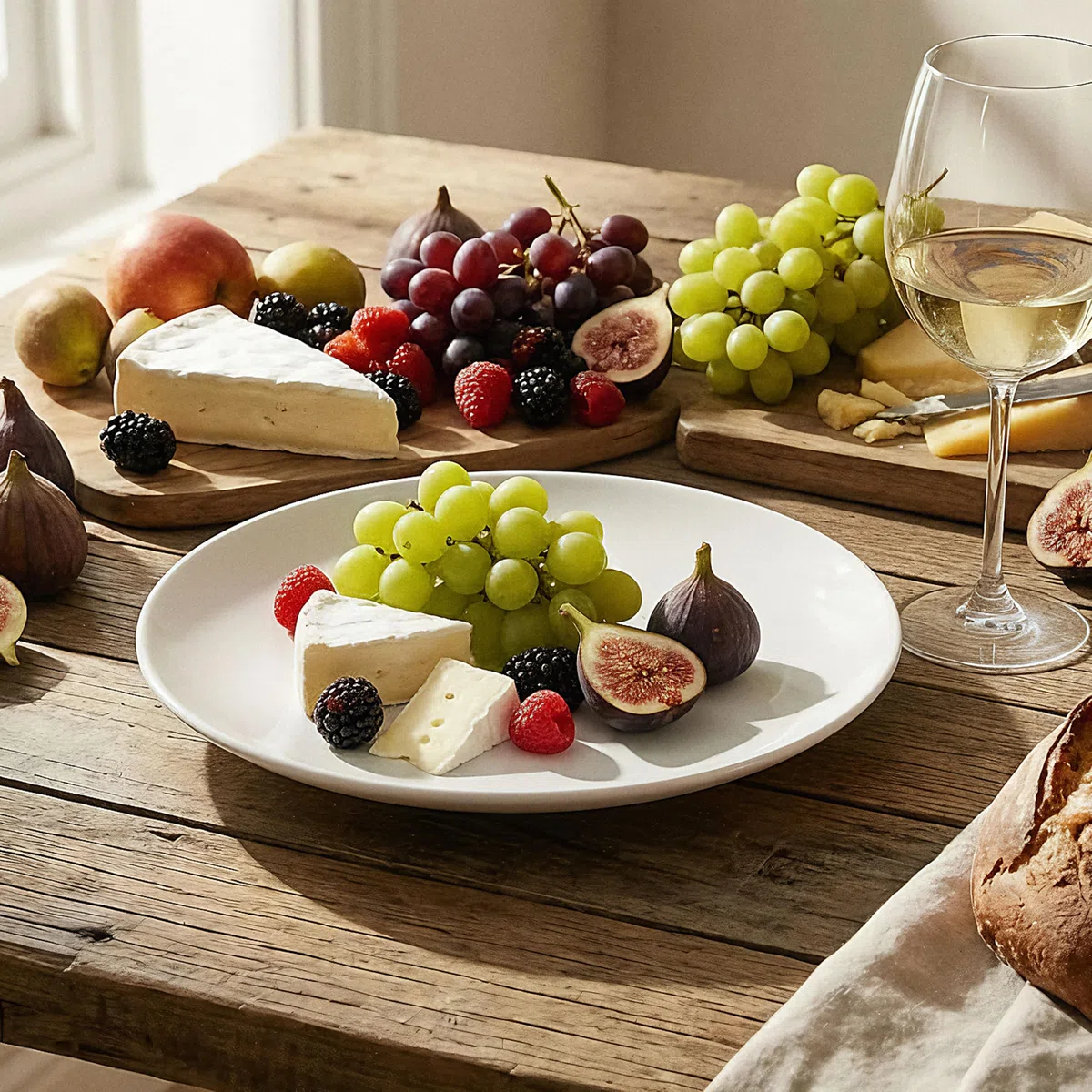 summa Pack de 6 platos llanos coupe blancos - 15cm - Colección Alba - Platos de Porcelana de altas prestaciones - Diseño elegante - Uso en casa y restaurantes