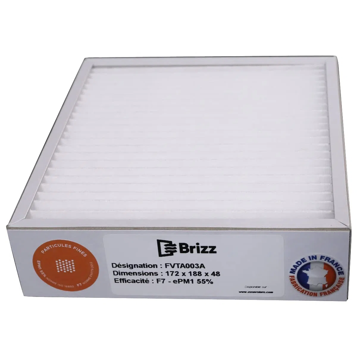 BRIZZ - Filtro compatible con VMI Prestige+ GALBEE, Cube 2 o Urban VENTILAIRSEC
