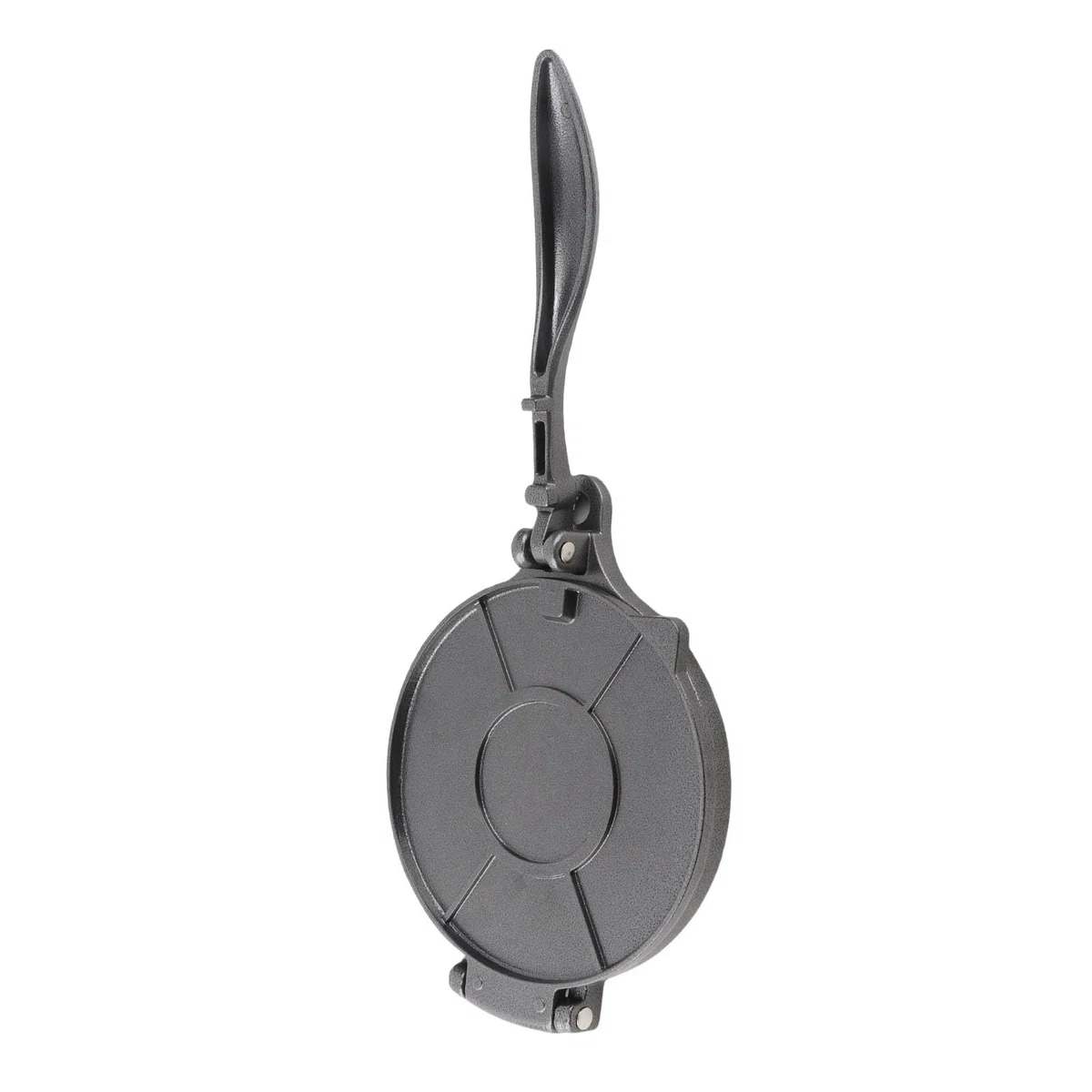 Prensa de tortilla DriKou, herramienta de prensado manual para hacer tortillas de aleación de aluminio para hacer hamburguesas de pastel de pizza (16cm negro)