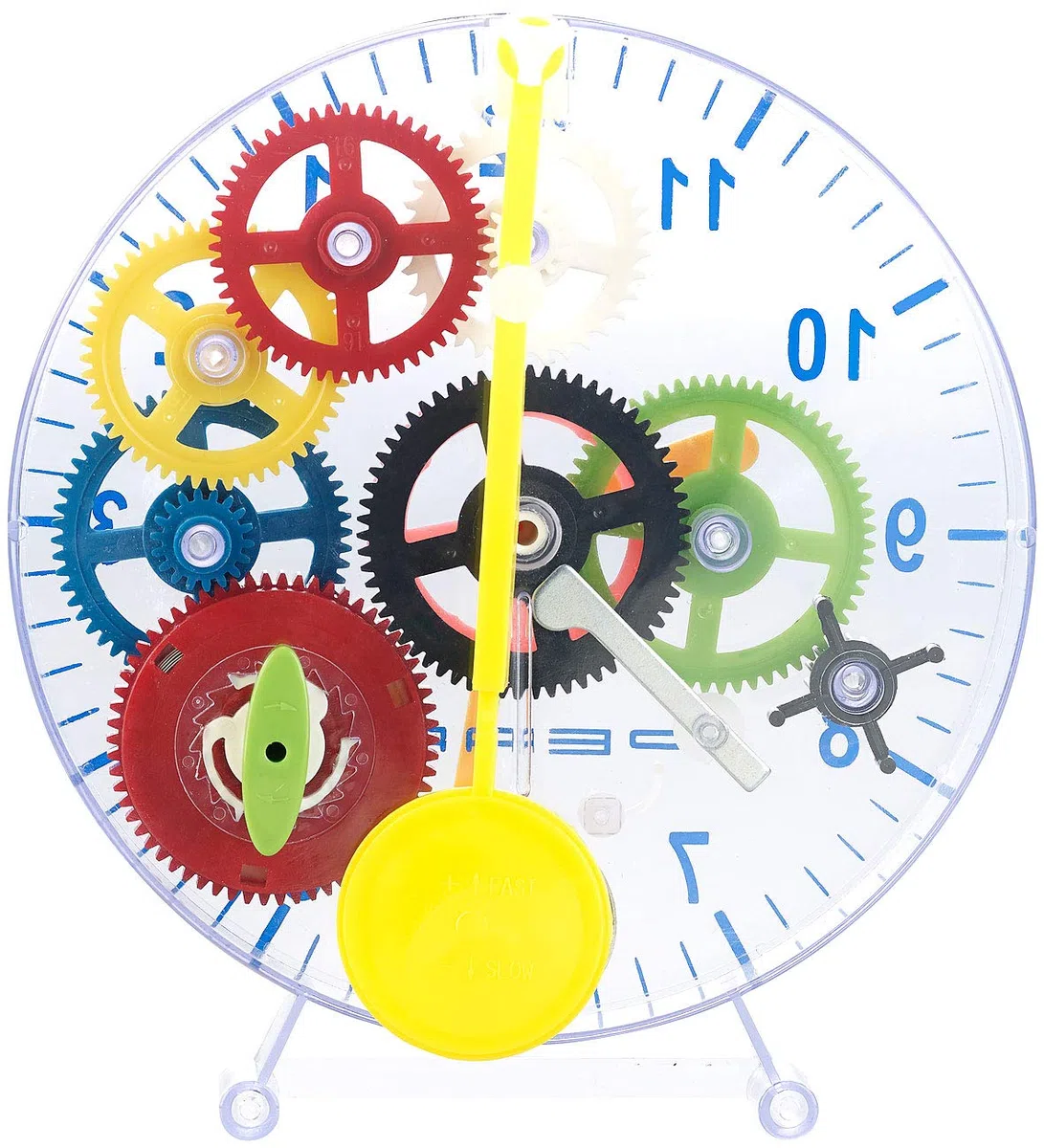 Pearl Juegos para fabricación de Relojes - Kit de Reloj: Mi Primer Reloj: Kit de Reloj de péndulo para niños (Relój de péndulo él Mismo para Construir, Relojes él Mismo para Construir Equipo)