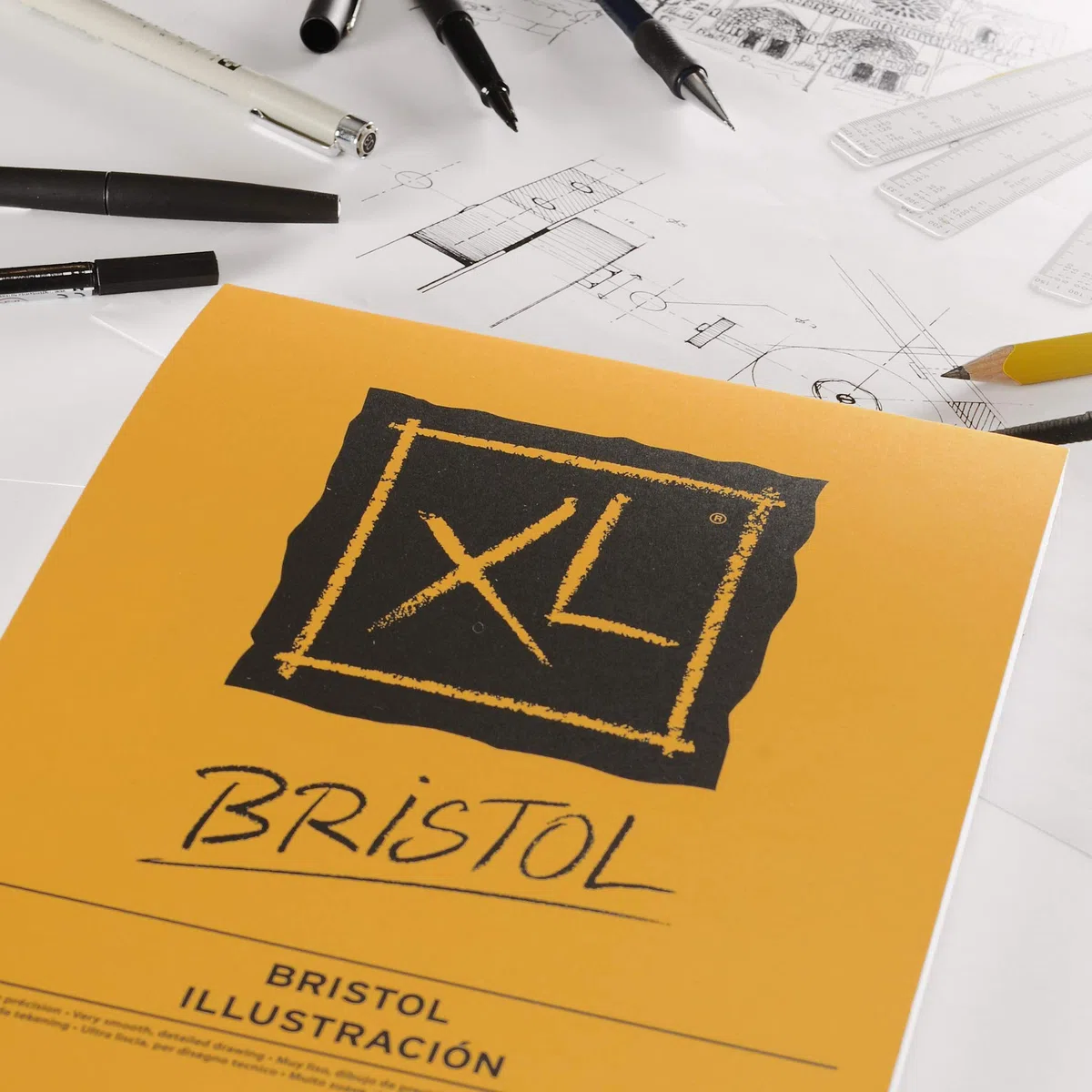 Canson XL Bristol Extraliso Bloc Encolado 29,7x42 50 hojas 180g