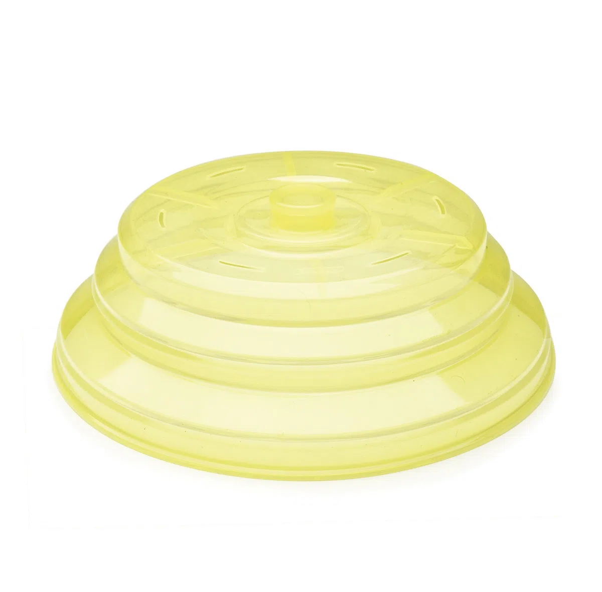ibili Microwave Food Cover Prisma Foldable, Yellow, 25.5 x 8.5 cm