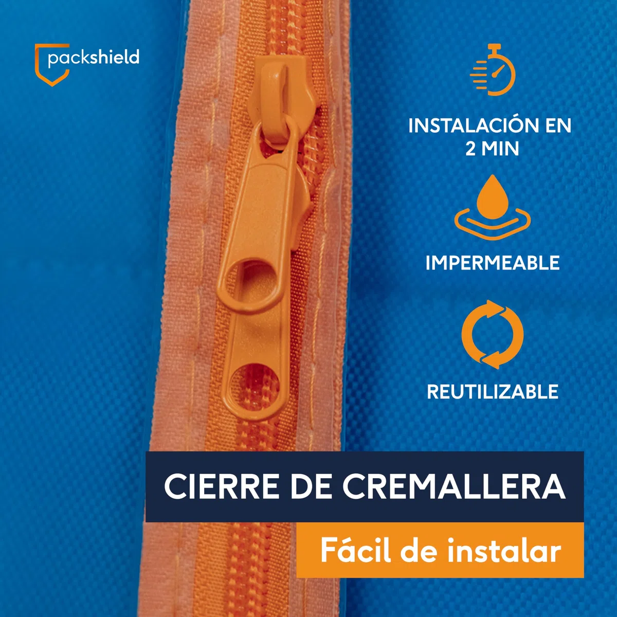 Funda Protectora de Plástico para Colchón 90x200 cm - con Cremallera - Bolsa resistante para Mudanza, Almacenamiento y Transporte - Impermeable, Antichinches, Grosor 30 cm