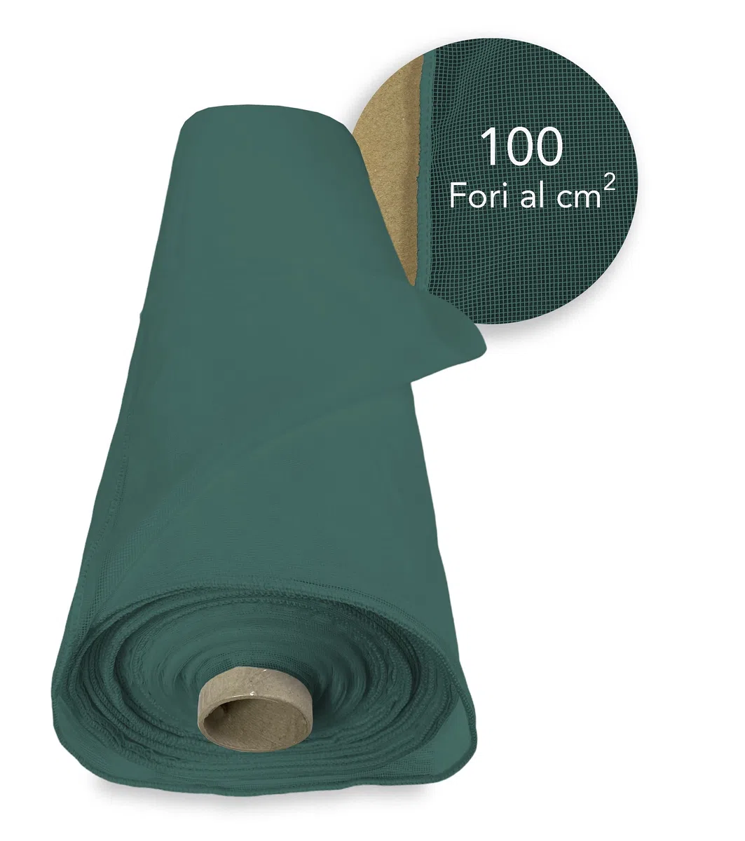 Tex family Marquisette - Tela mosquitera por metro de color liso con efecto lluvia - Altura 300 cm - Color verde