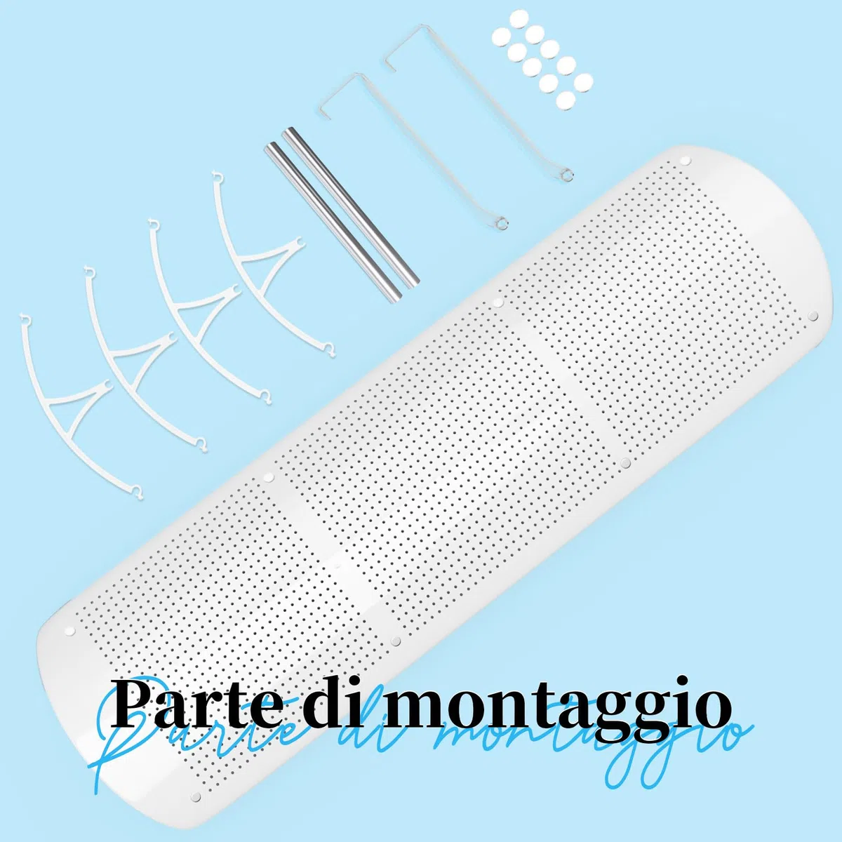 Parabrisas de aire acondicionado, QZMVER Deflector para aire acondicionado universal, Parabrezz ajustable, escudo del aire acondicionado frío/caliente, anti directo Blowing para casa, oficina