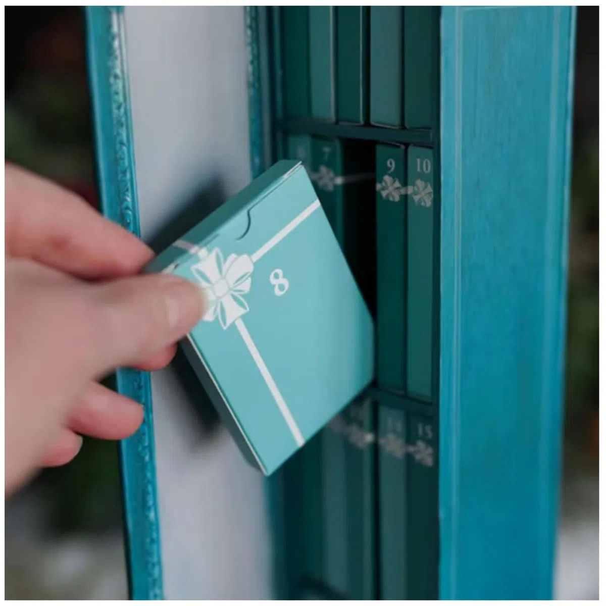 Mini Book Ornament Advent Calendar, Book Lover Advent Calendar 2024, Christmas Book Advent Calendar, 2024 Book Lovers Gifts for Women Christmas Book Advent Calendar for Book Lovers