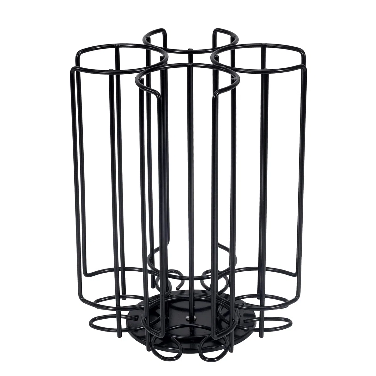 Soportes para Cápsulas Compatible para Tassimo,Porta Capsulas de Café,Dispensador Capsulas,Organizador de Almacenamiento de cápsulas de café,360 ° Giratorio,Negro.