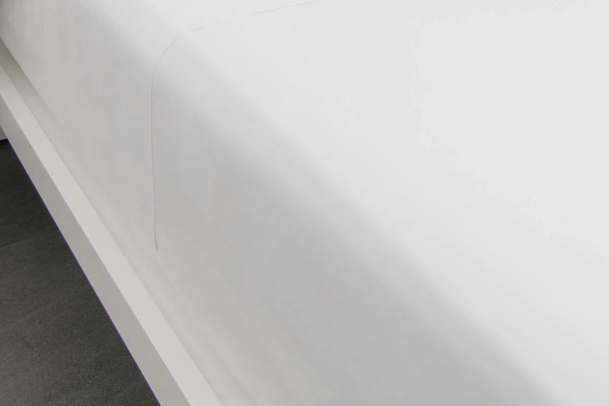 Sabana Encimera - Sabanas Encimeras 50% Algodon / 50% Poliester - 200 Hilos - Sabana Encimera Cama 80x190/200 cm - Suave, Transpirable y Duradera - Ideal para Uso Diario - Blanco