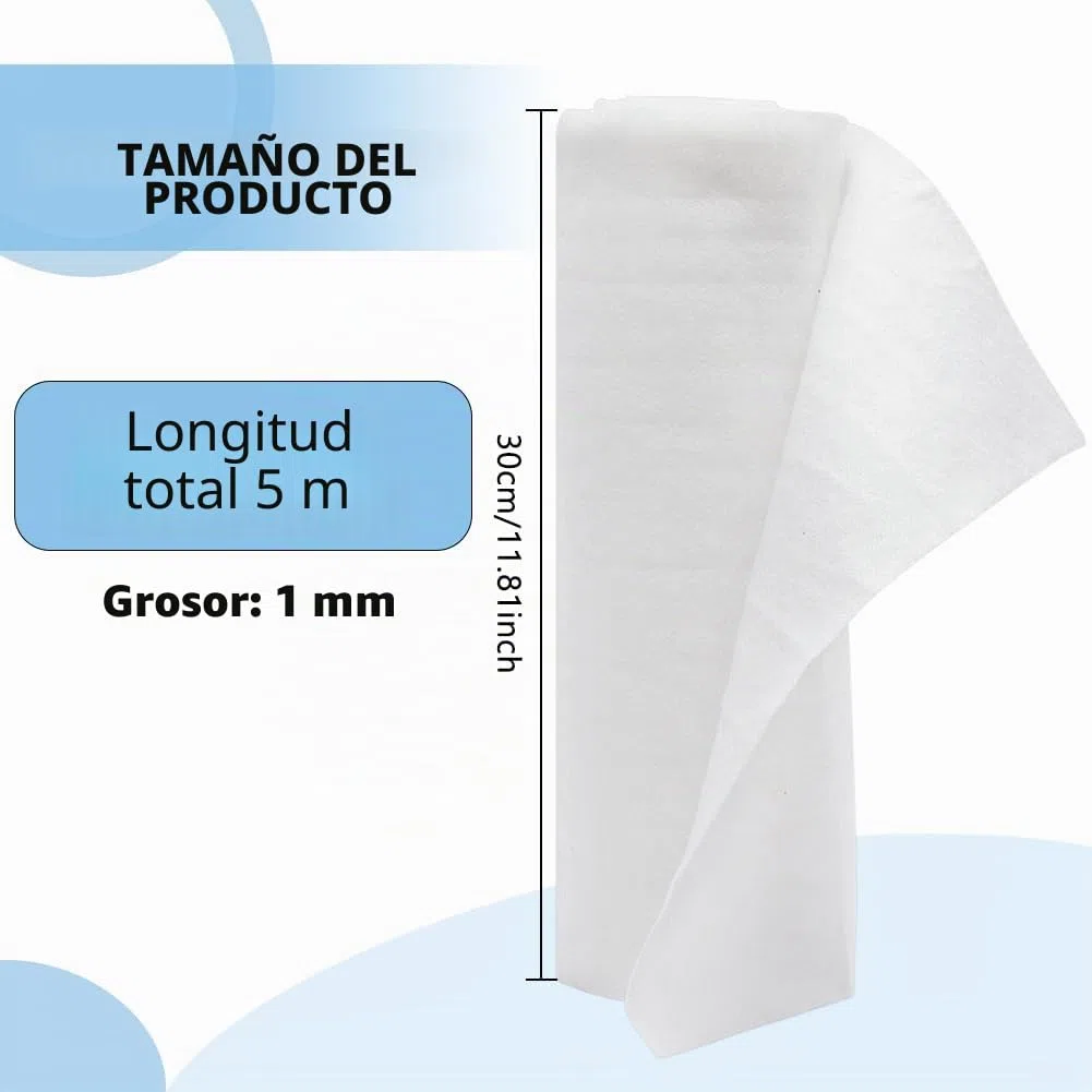 BENECREAT Material filtrante con ventilación blanca, kit de filtros de ventilación de aire en rollo de filtro de aire electrostático para el hogar, HVAC, aire acondicionado y calefacción, casas