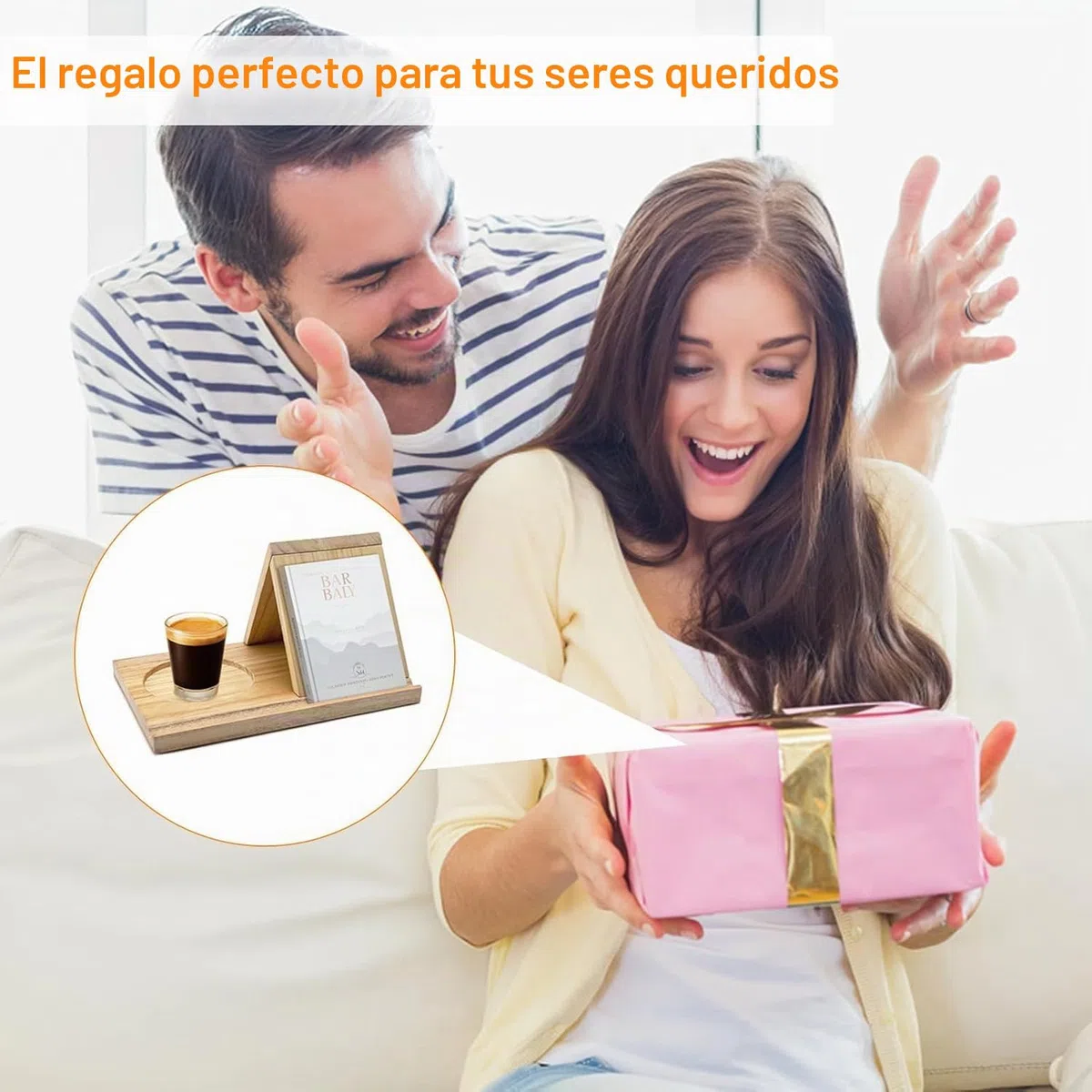 Soporte de Libro de estantería Triangular de Madera de Macizo Soporte para Libros Personalizad para Reposar Páginas Regalos para Lectores Profesores Escritores