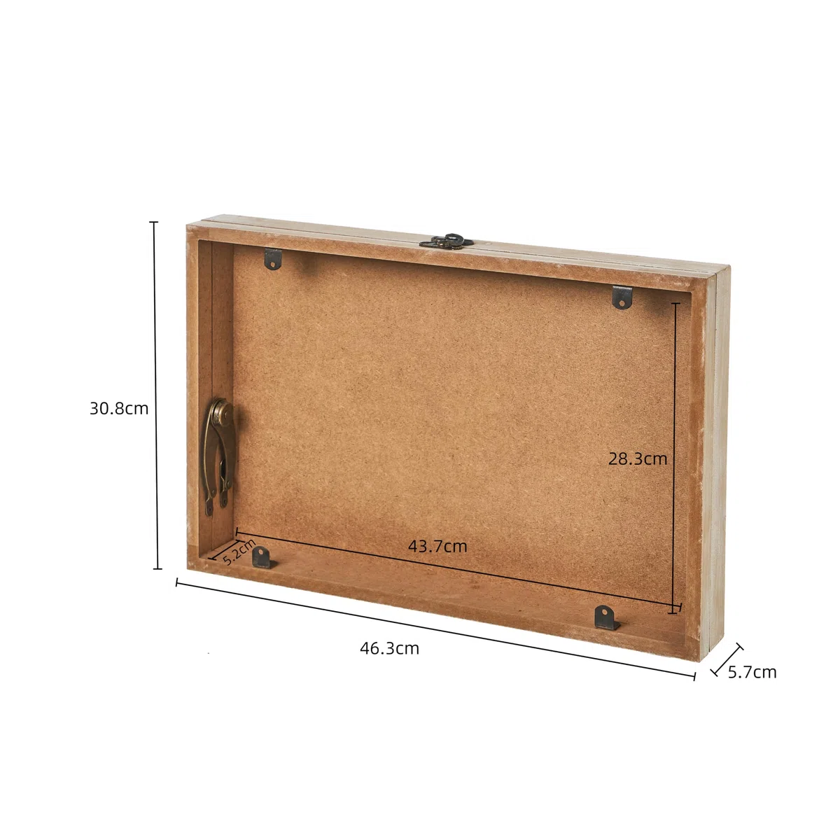 Tapa Cuadro Eléctrico Decorativa de Madera Blanca | Estilo Nórdico para Entrada y Recibidor | Cubre Contador de Luz Moderno | Diseño Home Lavanda