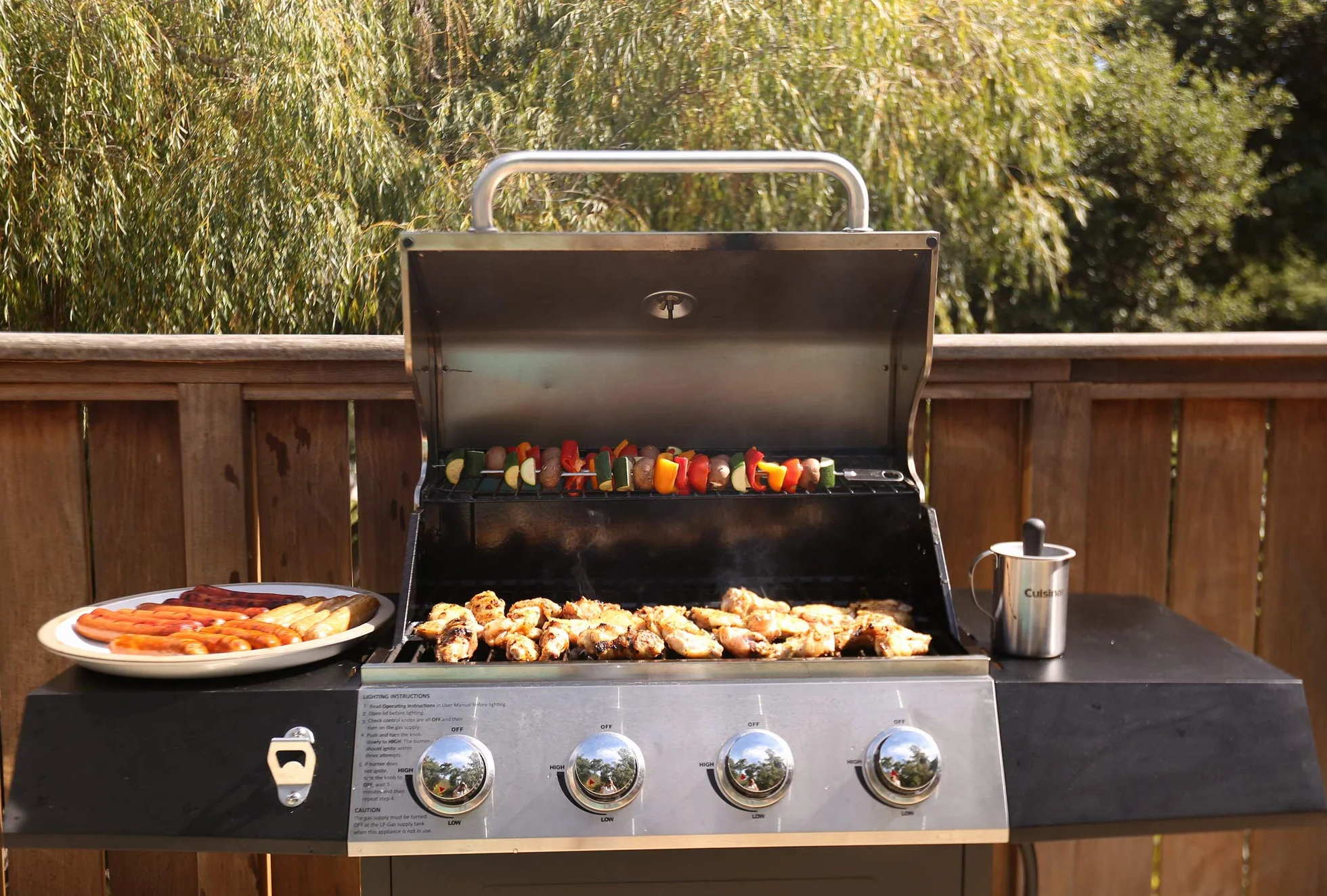 Cuisinart CBP-116-Set de Olla para Salsa y Brocha para Comida