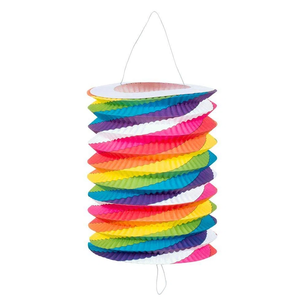 Boland 42034 - Farolillos de Papel (12 Unidades, tamaño 16 cm, 4 diseños Surtidos), Multicolor