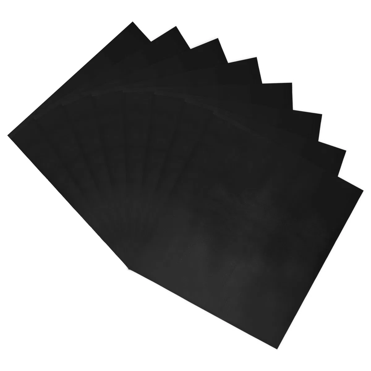 QUARKZMAN 100 Hojas De Foil Reactivo Toner, Hojas De Transferencia Deco Foil 8.5"x11" A4 Papel De Foil Caliente Para ImpresoraScrapbooking Transferencia De Calor DIY Artesanía, Negro