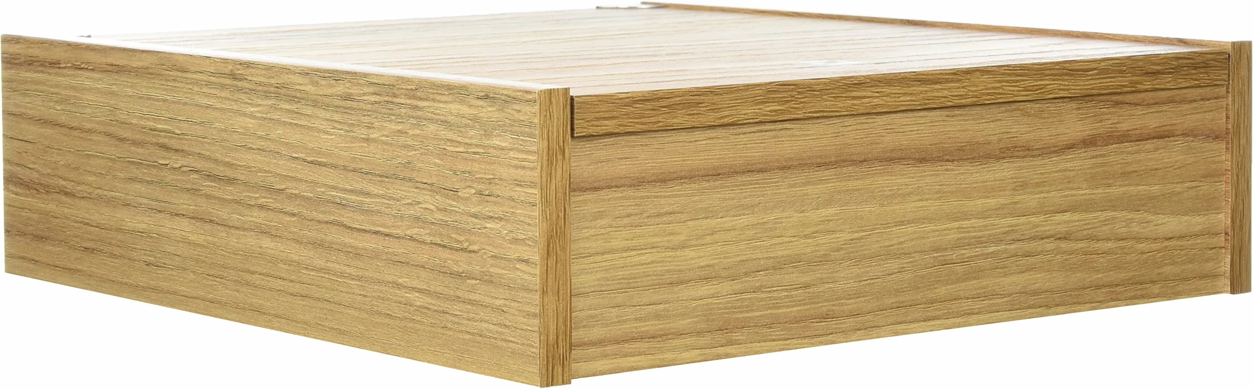 Albert de Thiers - Soporte para cubiertos con 4 compartimentos - Set doméstico para hasta 48 piezas - Efecto roble claro, 27,5 x 26 x 7 cm, 490326