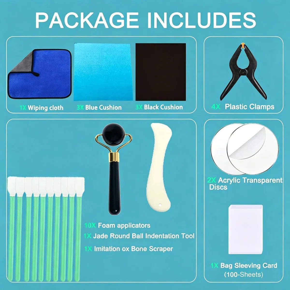 Kit Restauración Tarjetas,28 Piezas Herramienta De Aplanado, Clasificación Y Cuidado,Kit De Reparación De Cartas Coleccionables - Para Hogar, Oficinas, Deportes, Coleccionistas, Ferias, Carteras, Créd