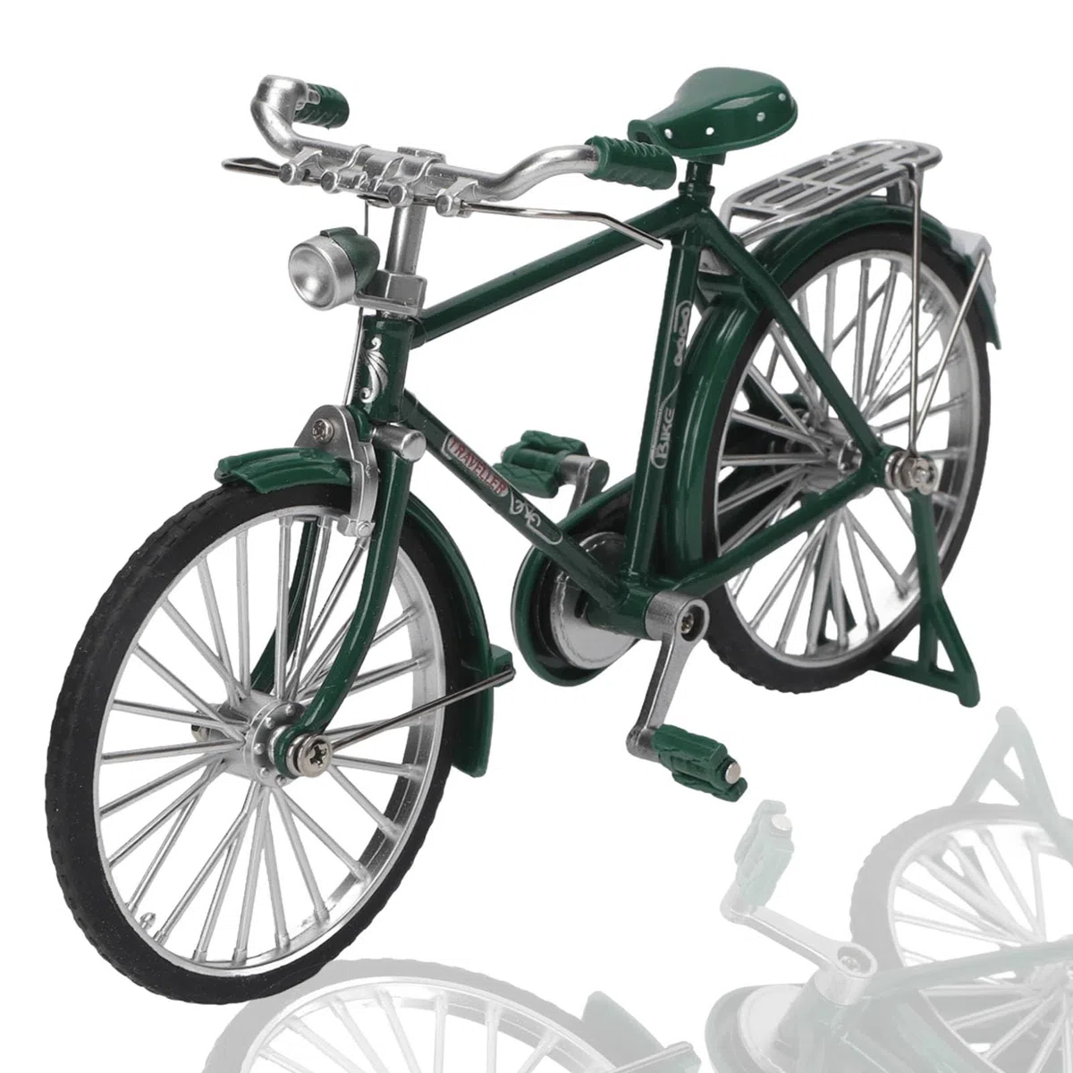 HERCHR Mini Modelo De Bicicleta Retro, Modelo De Bicicleta En Miniatura De Hierro Vintage, Adorno De Simulación, Modelo De Bicicleta, Adorno De Mesa Para Colecciones