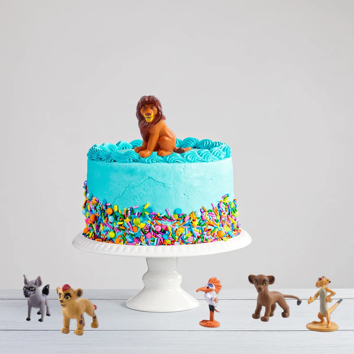 12 Piezas León Figure, León Figuras de Pasteles, Niño Cake Toppers, King Toppers Tartas, Niño Pastel Decoración Suministros para Fiesta