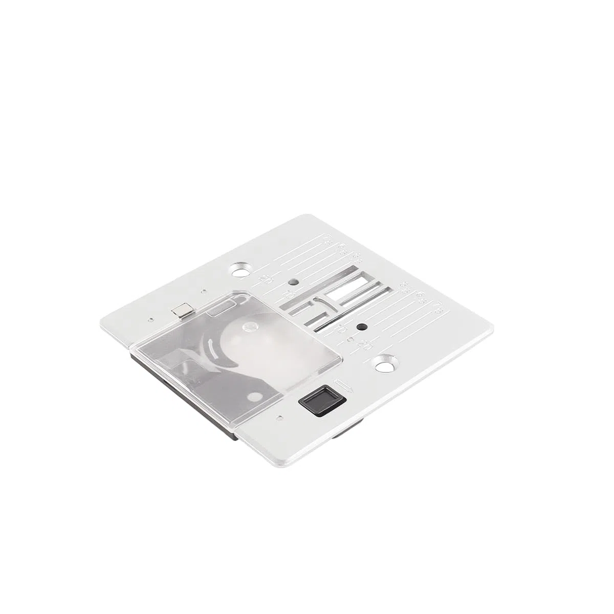 Ubric Placa de puntada recta, placa de aguja multifuncional para máquina de coser H20A-01