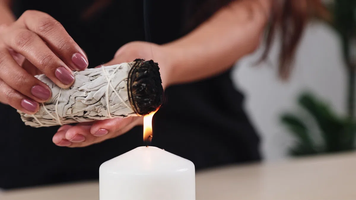 Salvia Blanca para Quemar Limpieza Energética Meditación Purificación Espiritual Incluye Incienso Copal Mexicano Artesanal Ritual Aromaterapia Yoga Protección (6 Salvia Blanca)