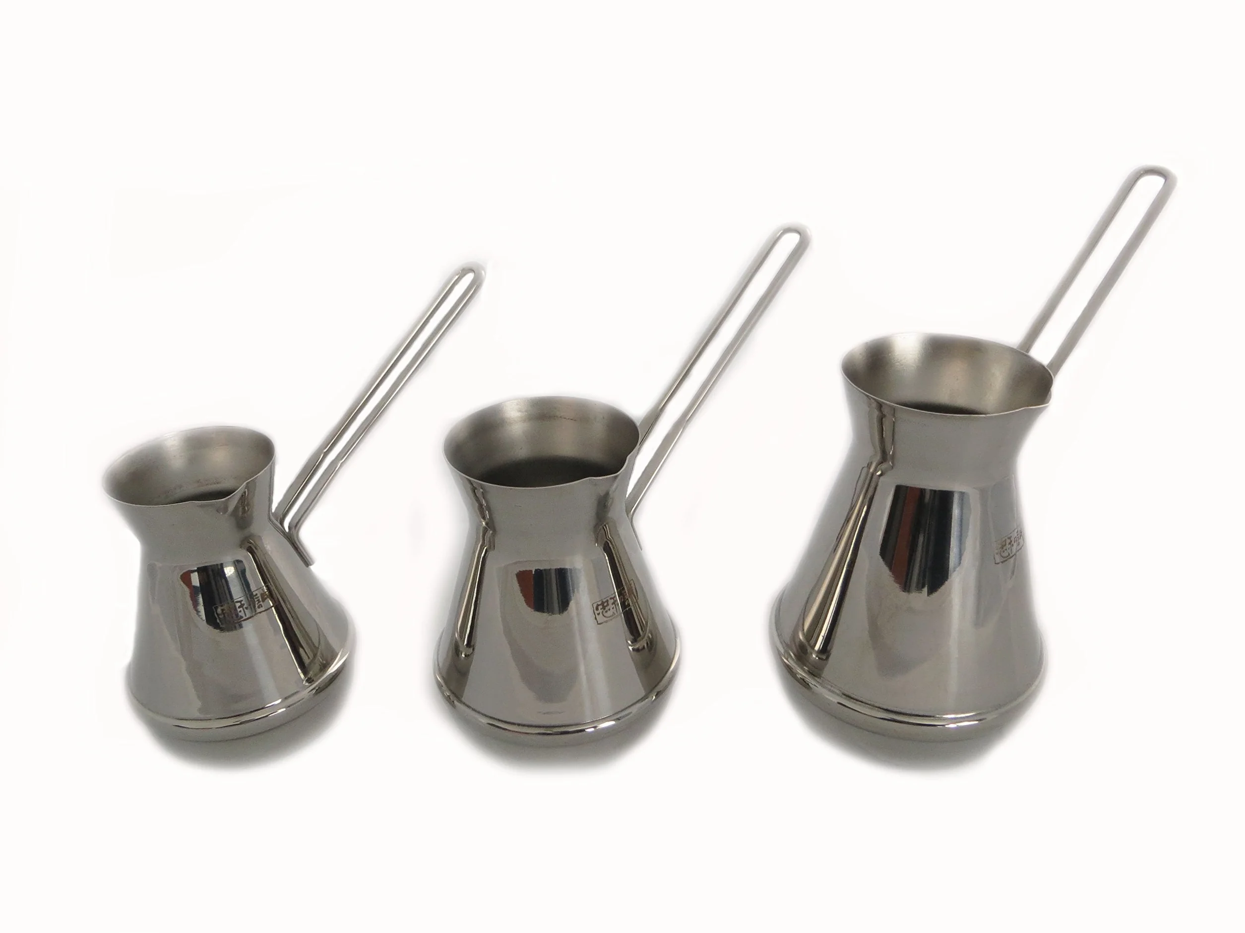 Turco Cafetera Cafetera Espresso Cafetera Cezve Dzhesva 500 ml de acero inoxidable 1 mm