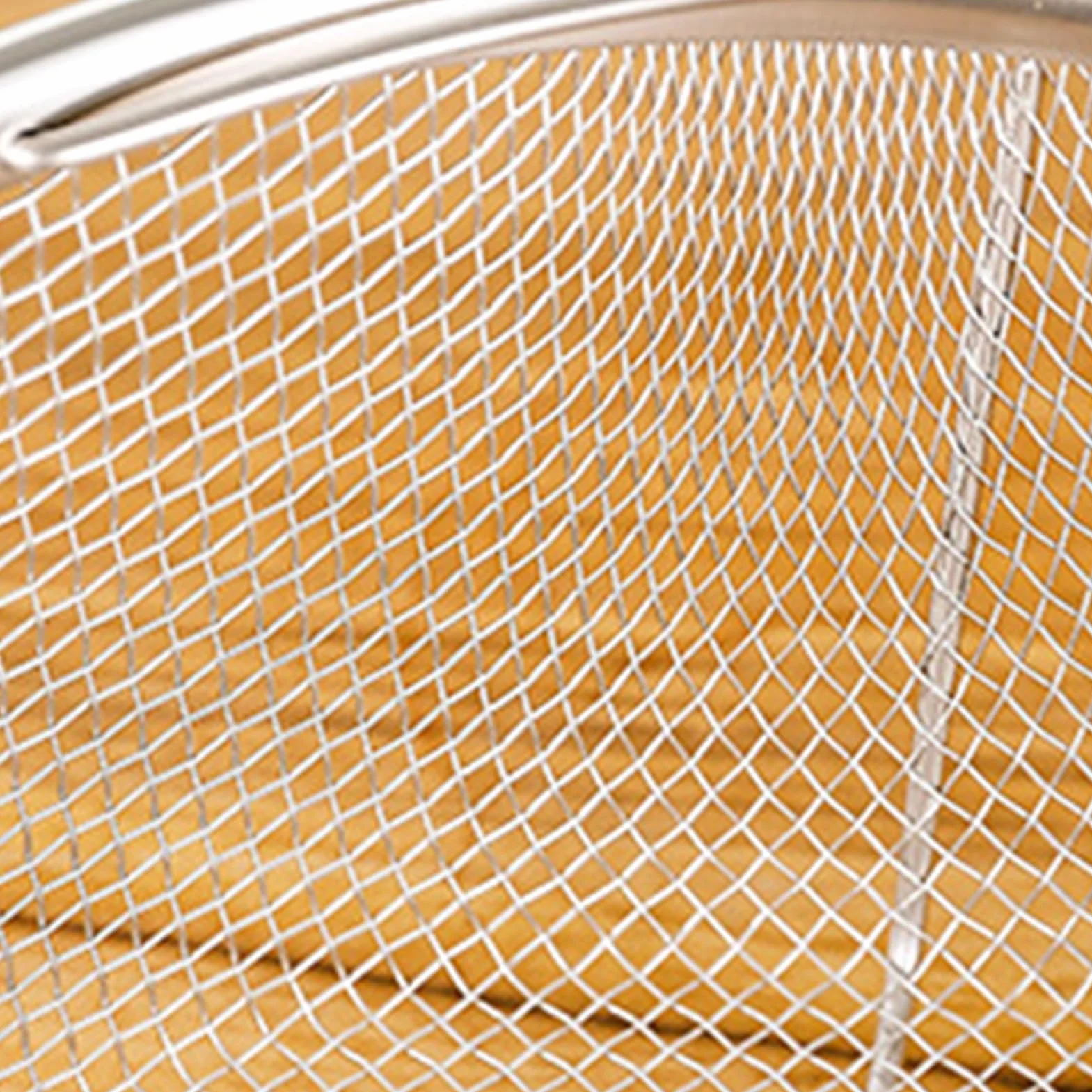 Cesta de vapor de malla de acero inoxidable diseño versátil filtro eficiente cesta de drenaje para cocina de arroz