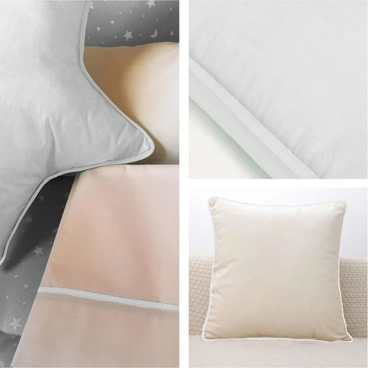 TEXTEX = Vivo al Bies para Proyectos de Costura, Decoración y Manualidades. Composición 50% Algodón y 50% Poliéster. Ancho Total 15mm, Cordón 5mm y Solapa 10mm. Carrete 10 Metros - (Blanco)