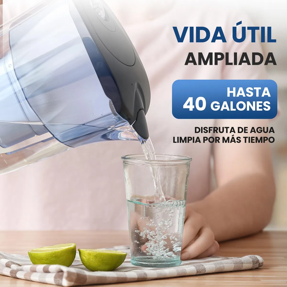 GOLDEN ICEPURE Filtro de agua de Compatible Con Brita Maxtra+, Maxtra Plus, Mavea, Anna Duomax, 6 piezas