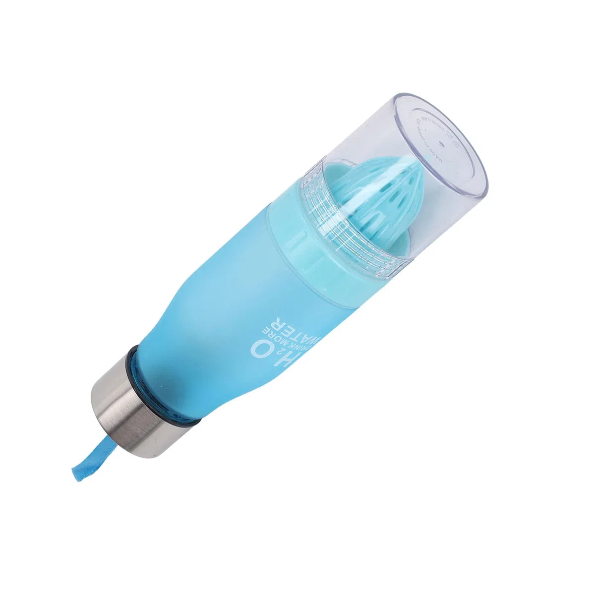 TOPINCN Botella de Agua de Frutas, Exprimidor de Frutas a Prueba de Fugas, Botella con Infusor, 650 Ml, PC Seguro, Portátil, de Moda para Entusiastas de los Deportes para Actividades Al Aire Libre