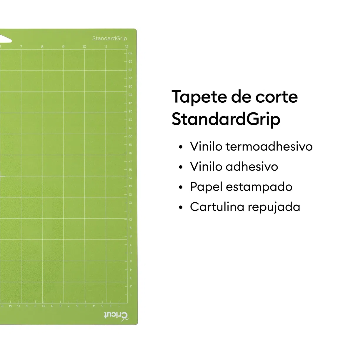 Cricut Alfombrilla StandardGrip de 12 x 12 pulgadas (paquete de 6)