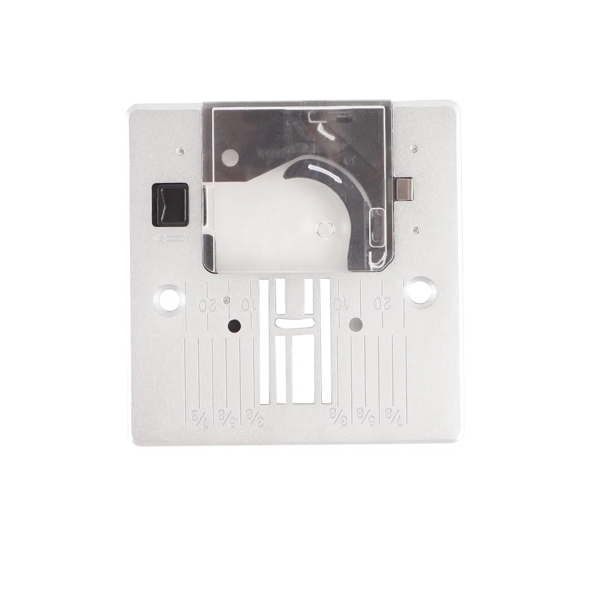 Ubric Placa de puntada recta, placa de aguja multifuncional para máquina de coser H20A-01
